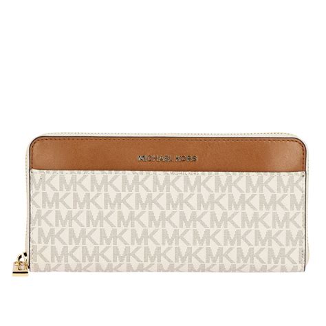 michael kors geldbeutel weis|Women's White Designer Wallets .